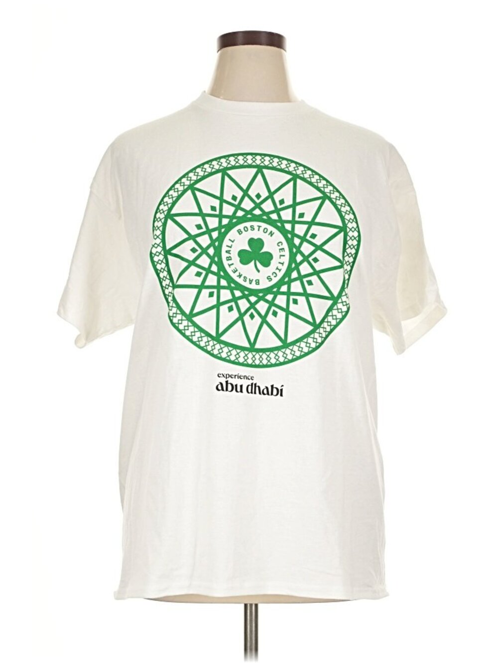 Boston Celtics Abu Dhabi T-Shirt XL - Gildan Heavy Cotton